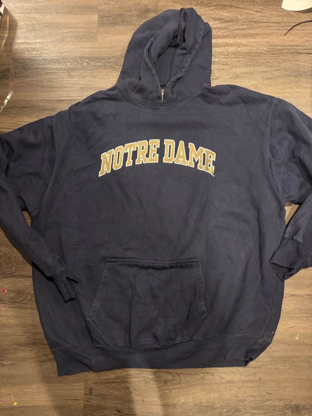 Steve & Barry's Navy Pullover Hoodie Vintage